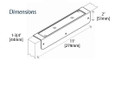 Securitron Securitron SWB SAM Wood Bracket Accessories SEC-SWB