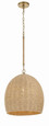 Crystorama JAC-10500 Jace 1-Light Pendant