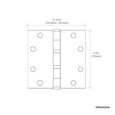 Securitron EH Double Duty Electric Hinge SEC-EH