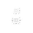 WAC Lighting Low Voltage Multiple Spots 1 Light Trim Without Lamp MT-116