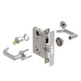 Schlage L9056 - Entrance/Office Mortise Lock With Automatic Unlocking- Grade 1 Non-Deadbolt Function, Single Cylinder Keyed, Accent Lever