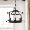 Capital Lighting 239541 Cameron 4-Light Dual Mount Pendant