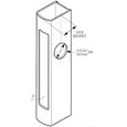 Adams Rite MS4043 Hardened Steel Cylinder Guard with Anti-Vandalism Protection