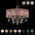 Schonbek SCH-VA8306N Vesca 6 Light 28in x 24in Chandelier with Drum Shade