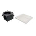 Delta Breez SLM50-B BreezSlim 50 CFM Bathroom Exhaust Fan Motor & Grille Assembly