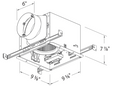 Delta Breez Signature - SIG80-110MH - 80/110 CFM Exhaust Fan with Motion and Humidity Sensor