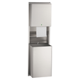 Bobrick B-39747 Recessed Automatic, Universal Roll Paper Towel Dispenser/Waste Receptacle