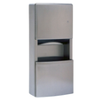 Bobrick B-43699 Surface Mounted Paper Towel Dispenser/Waste Receptacle, 2.6-gal.