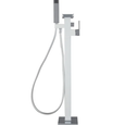 Cahaba CA631002 Dima Single Handle Freestanding Waterfall Tub Faucet With Handshower In Chrome