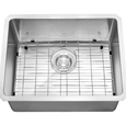 Cahaba CASS2318UMSB 23 In. Micro Radius Single Bowl Undermount Rectangle 16 Ga. Stainless Steel Kitchen Sink