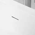 Cahaba CAFSTTOB66-W Toby 66 in. Freestanding Acrylic Tub