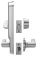Schlage CS210-B500 Entrance, Single Locking with Commercial Spin Ring - Grade 2 Cylindrical Keyed Lever Lock