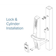 Adams Rite 3090 eForce Battery-Operated Keyless Entry Control with 150-User Capacity