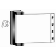 Adams Rite 4590 Deadlatch Paddle Handle for MS+1890 and 2190 Deadlocks