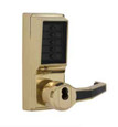 Dormakaba Dormakaba Simplex LR1041 Pushbutton Cylindrical Lever Lock, Combination Entry/Passage Functions with Key Override DOR-L1000-Key Override-4