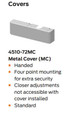 LCN LCN 4516 Surface-Mounted Heavy Duty High Security Closer - Powder Coat Finish LCN-4516-POWDER
