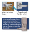 Alarm Lock Alarm Lock DL2700LD Keyfob-activated Standalone Digital Pushbutton Cylindrical Lock with Lockdown Indicator ALA-DL2700LD