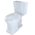 TOTO CST404CEFRG#01 Promenade II Two-Piece Elongated 1.28 GPF Universal Height Toilet with CEFIONTECT and Right-Hand Trip Lever