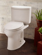 TOTO CST454CUFG Drake II 1G Two-Piece Elongated 1.0 GPF Universal Height Toilet with CEFIONTECT