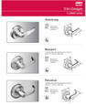 Corbin Russwin Corbin Russwin CL3810 Passage/Closet Standard-Duty Cylindrical Lever Lock COR-CL3810-NON-KEYED