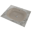 TOTO LT481G Maris 20-5/16" x 15-9/16" Oval Undermount Bathroom Sink with CEFIONTECT