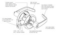 Corbin Russwin Corbin Russwin CL3870 Double/Full Dummy Trim Standard-Duty Cylindrical Lever Lock COR-CL3870-NON-KEYED
