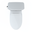 TOTO MS776124CSG#01 Drake Two-Piece Elongated 1.6 GPF TORNADO FLUSH Toilet with CEFIONTECT and SoftClose Seat WASHLET+ Ready