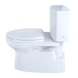 TOTO CST474CUFRG#01 Vespin II 1G Two-Piece Elongated 1.0 GPF Universal Height Skirted Toilet with CEFIONTECT and Right-Hand Trip Lever