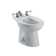 TOTO BT500B Piedmont Deck Mount Vertical Spray Flushing Rim Bidet