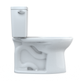 TOTO CST776CEFG.10#01 Drake Two-Piece Elongated 1.28 GPF Universal Height TORNADO FLUSH Toilet with CEFIONTECT and 10 Inch Rough-In