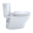 TOTO MS442124CUFG Nexus 1G Two-Piece Elongated 1.0 GPF Universal Height Toilet with CEFIONTECT and SS124 SoftClose Seat WASHLET+ Ready