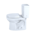TOTO CST453CUF#51 Drake II 1G Two-Piece Round 1.0 GPF Universal Height Toilet