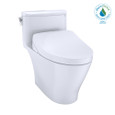 TOTO MW6423046CEFG#01 WASHLET+ Nexus One-Piece Elongated 1.28 GPF Toilet with S500e Bidet Seat