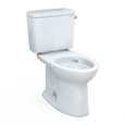 TOTO CST776CERG#01 Drake Two-Piece Elongated 1.28 GPF TORNADO FLUSH Toilet with CEFIONTECT and Right-Hand Trip Lever