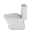 TOTO MS446124CEMFGN Aquia IV Two-Piece Elongated Dual Flush 1.28 and 0.9 GPF Universal Height Toilet with CEFIONTECT WASHLET+ Ready