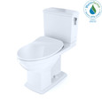 TOTO MS494234CEMFRG#01 Connelly Two-Piece Elongated Dual Flush 1.28 and 0.9 GPF with CEFIONTECT and Right Lever WASHLET+ Ready