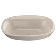 TOTO LT480G Maris Oval Semi-Recessed Vessel Bathroom Sink with CEFIONTECT