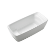 TOTO PJY1724PWEU#GW Flotation Freestanding Soaker Tub with RECLINE COMFORT Gloss