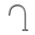 TOTO T24S51AM#CP Gooseneck AC Powered 0.5 GPM Touchless Bathroom Faucet with Mixing Valve 10 Second On-Demand Flow - T24S51AM