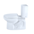 TOTO CST244EF Entrada Two-Piece Elongated 1.28 GPF Universal Height Toilet