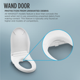 TOTO SW3024#01 WASHLET KC2 Electronic Bidet Toilet Seat with Heated Seat and SoftClose Lid Elongated