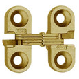 SOSS 100 Series Invisible Hinge, 1", 1 Pair Carded (1/2-5/8" Minimum Door Thickness)