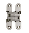 SOSS SOSS 212 Series 3-3/4" Invisible Hinge (1-1/8" Minimum Door Thickness) Stainless Steel 212SS