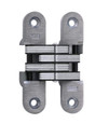 SOSS 216 Series 4-5/8 Inch Invisible Hinge in Satin Nickel (619) - Front View