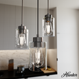 Hunter Hartland 3-Light Round Cluster