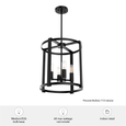 Hunter FAMC51 Astwood 4-Light Chandelier