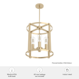 Hunter FAMC51 Astwood 4-Light Chandelier