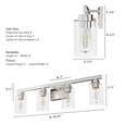 Hunter Hartland 3 Light Vanity HL-FAML519