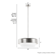 Hunter Station 2 Light Pendant HL-FAML430