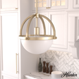 Hunter Wedgefield 1-Light Pendant